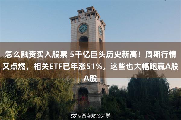 怎么融资买入股票 5千亿巨头历史新高！周期行情又点燃，相关ETF已年涨51%，这些也大幅跑赢A股